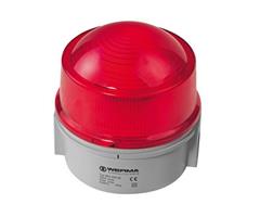 897.100.55 Werma  XenonStrobe 897  24vDC 1:RED 15J 1Hz IP65 Base Mount Double Flash